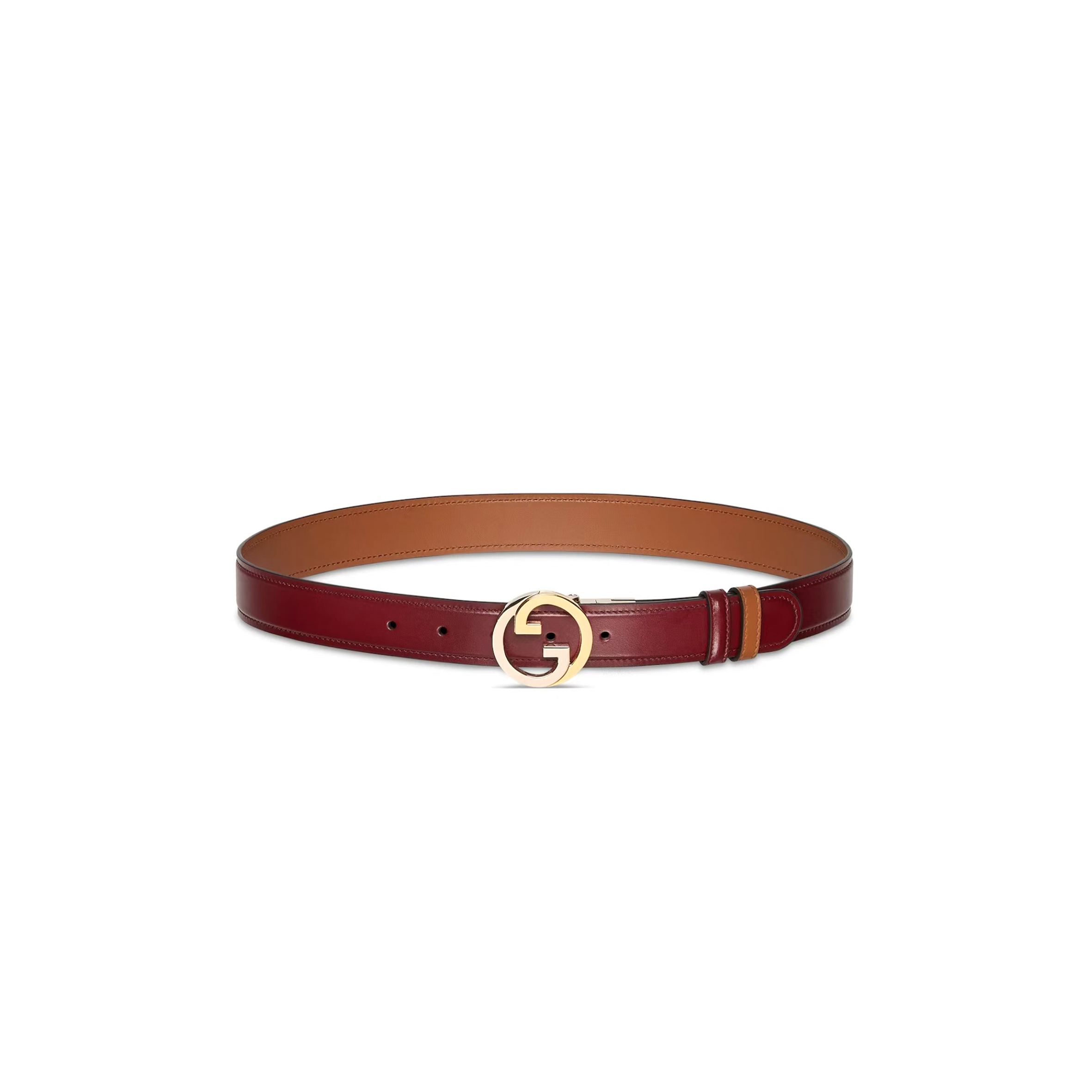 GUCCI REVERSIBLE GUCCI BLONDIE BELT 3CM 836930